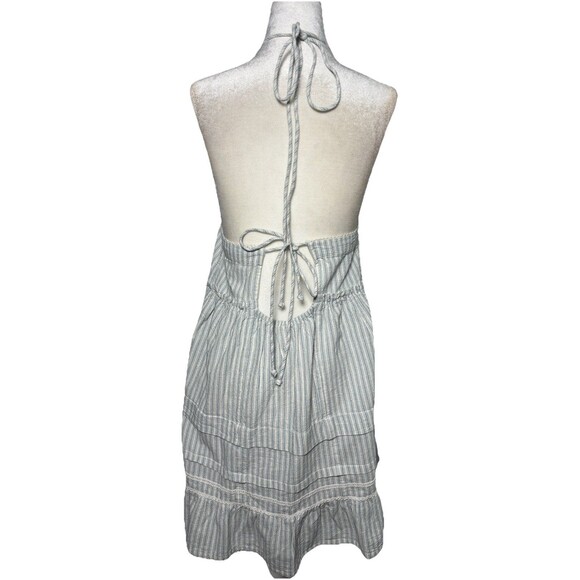 Free People Boho Womens SZ S Desert Days Stripe Mini Dress Cottagecore coastal - Picture 3 of 6